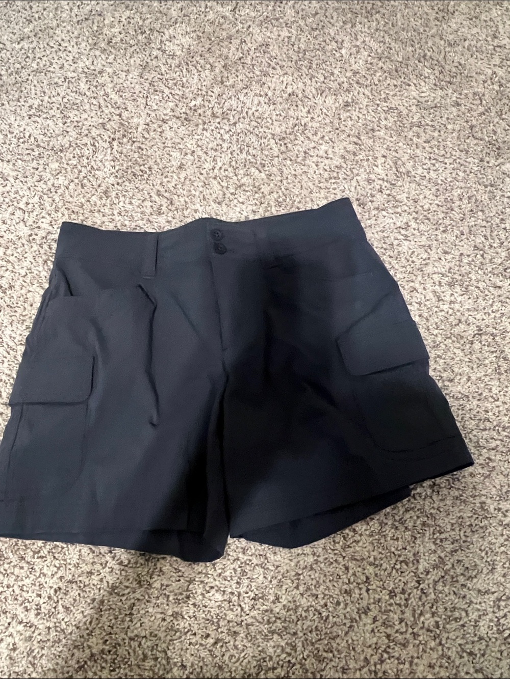 Eddie Bauer Black Cargo Shorts